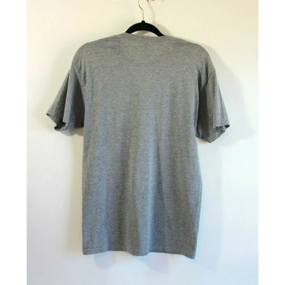 Jerzees 2020 Sucks Mens T Shirt Sz M Gray Graphic Tee S/S Unisex Crew Pandemic - Picture 3 of 7